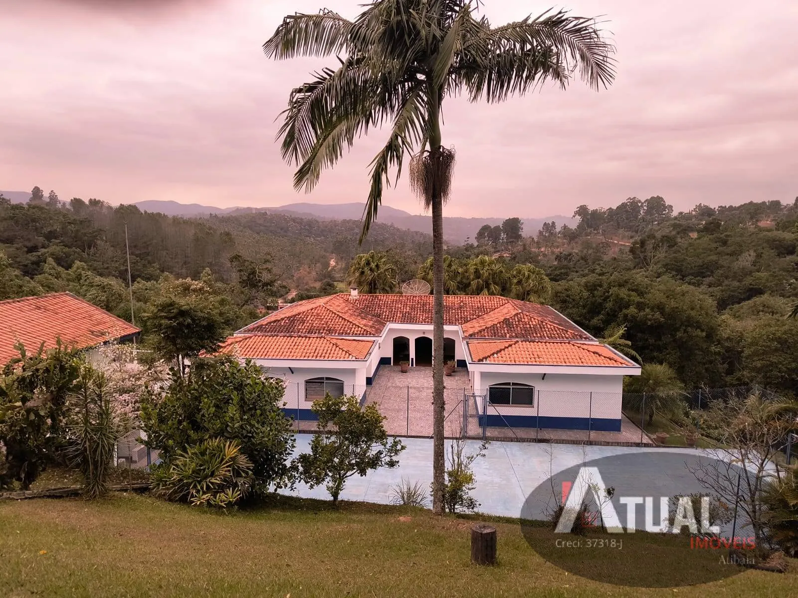 House for sale of 2 acres in Atibaia, SP, Brazil