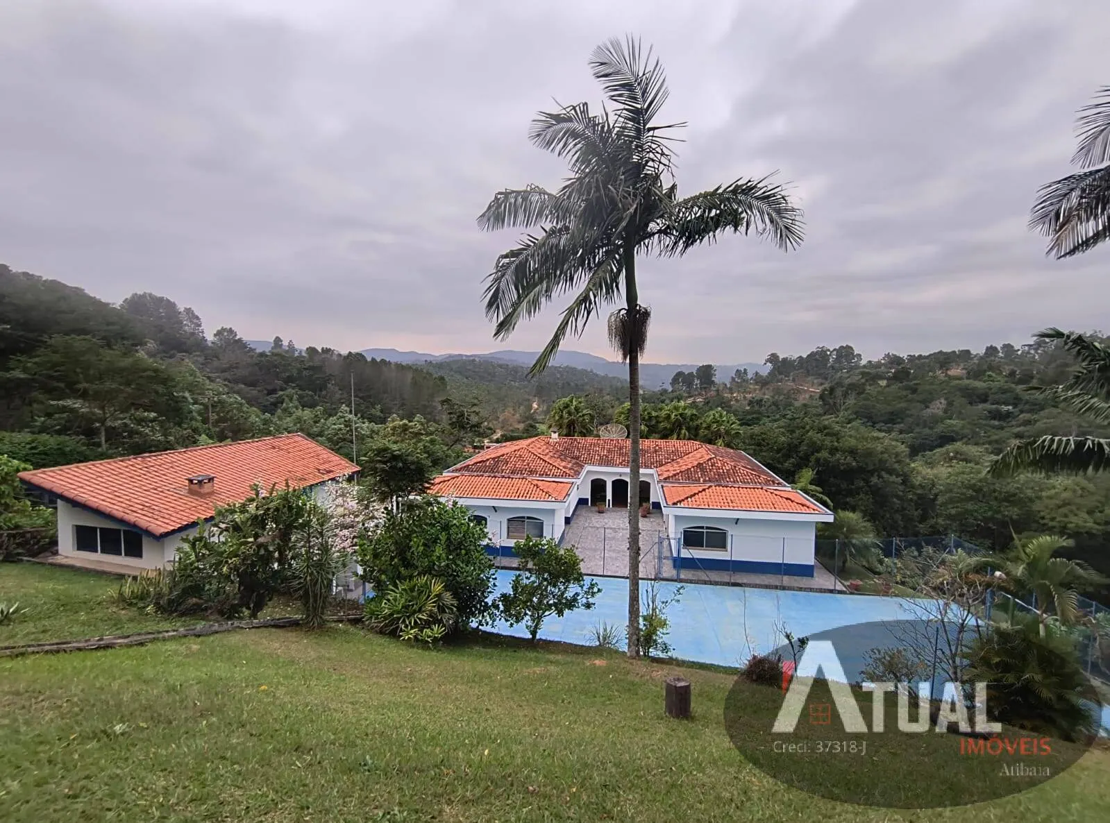 House for sale of 2 acres in Atibaia, SP, Brazil