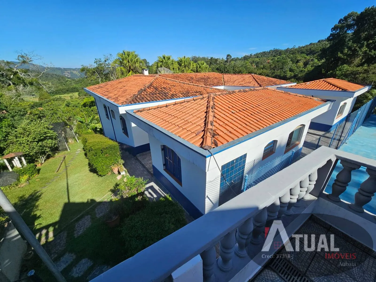 House for sale of 2 acres in Atibaia, SP, Brazil