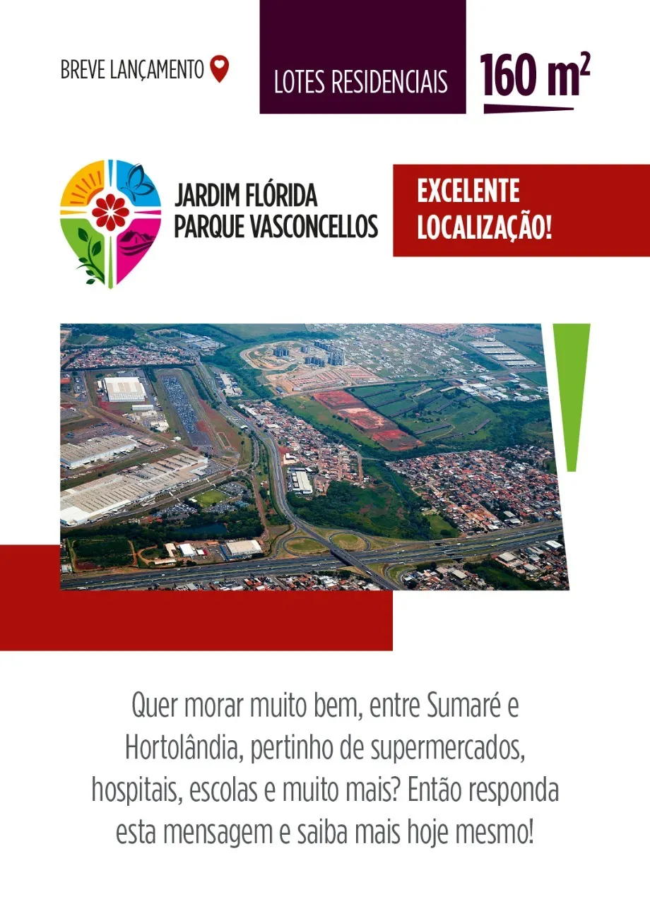 Terreno à venda de 160 m² em Hortolândia, SP, Brasil