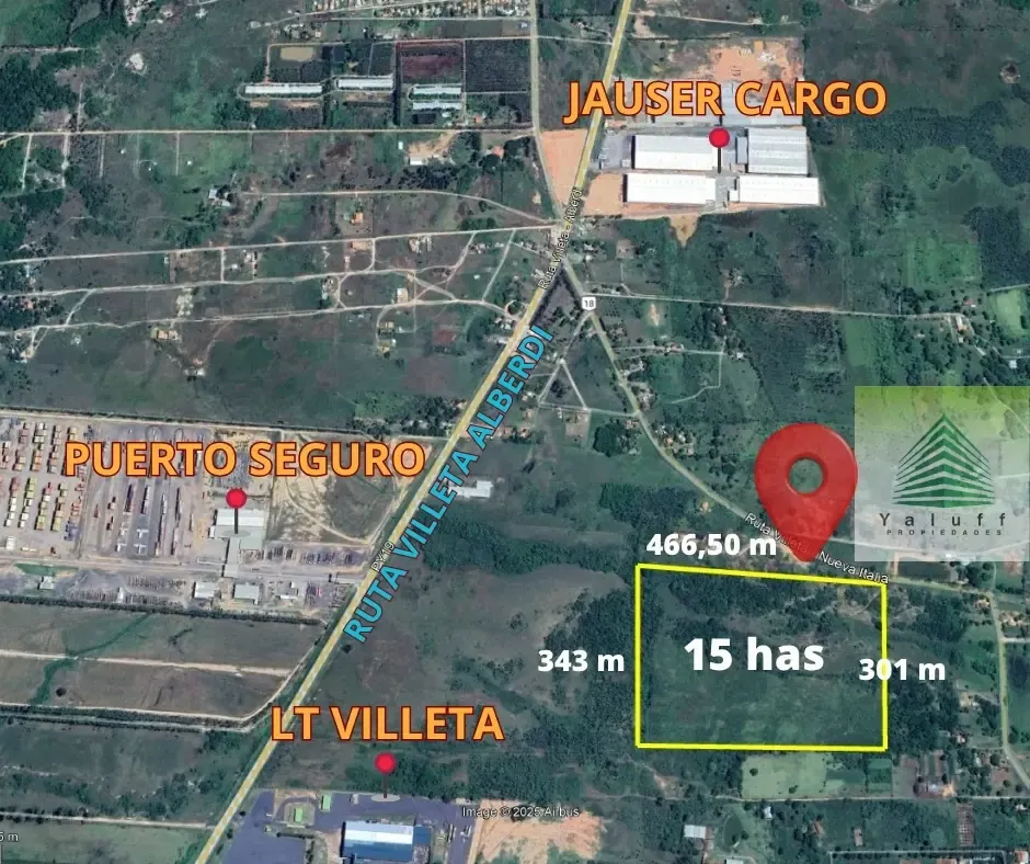 Farm for sale of 37 acres in Villeta, Paraguay