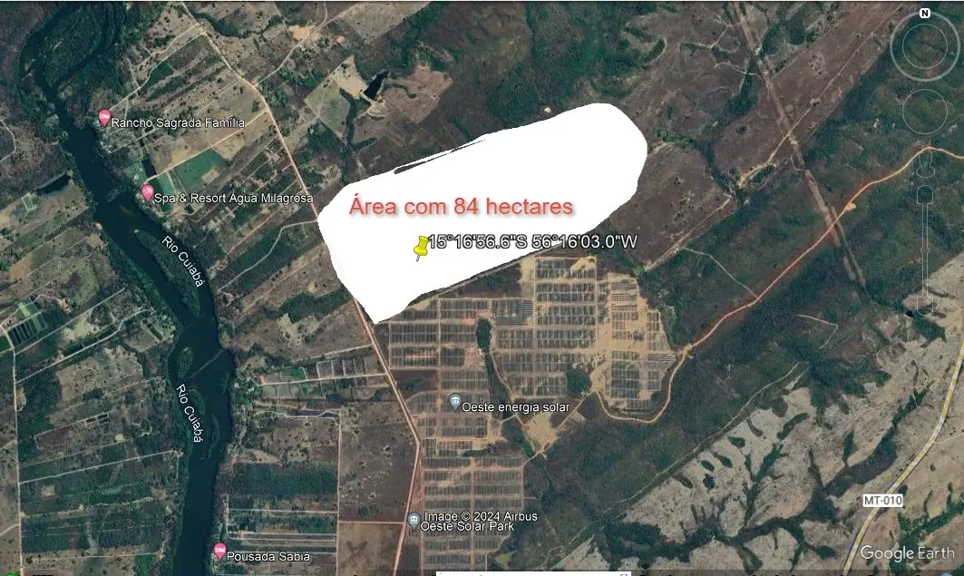 Fazenda à venda de 84 ha em Cuiabá, MT, Brasil