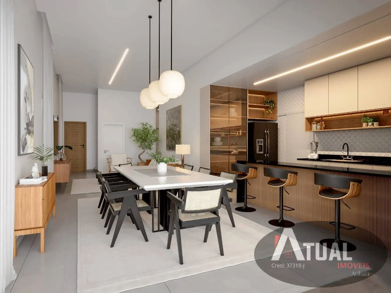 Casa à venda de 372 m² em Atibaia, SP, Brasil