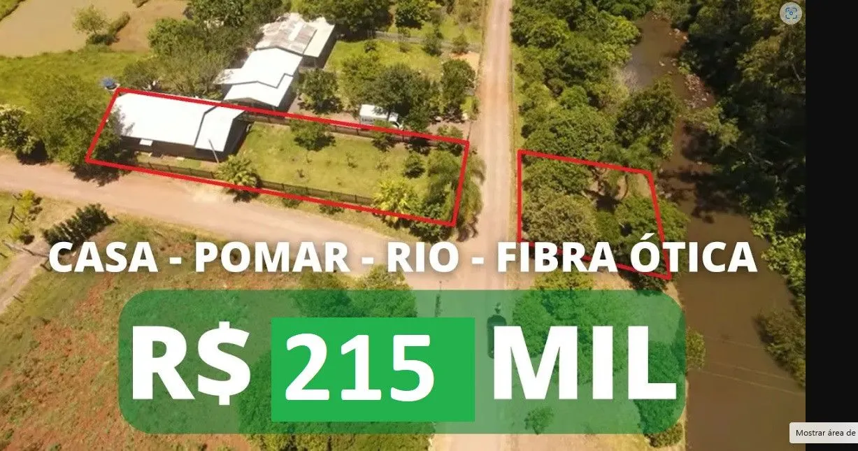 Plot for sale of 800 m² in Caraá, RS, Brazil