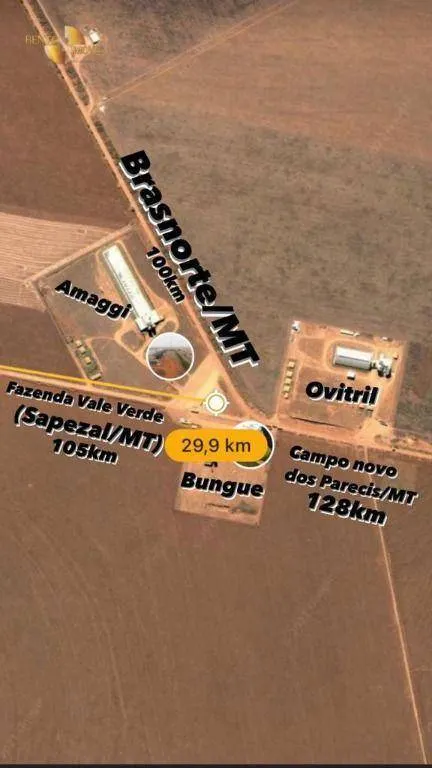 Farm for sale of 11,120 acres in Brasnorte, MT, Brazil