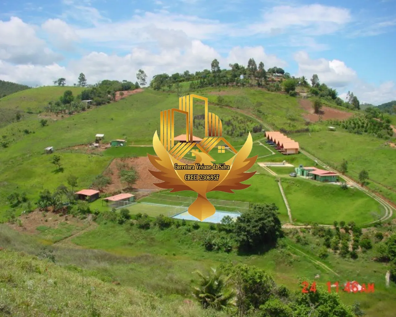Sítio à venda e para Arrendar de 3 ha em Santa Branca, SP, Brasil