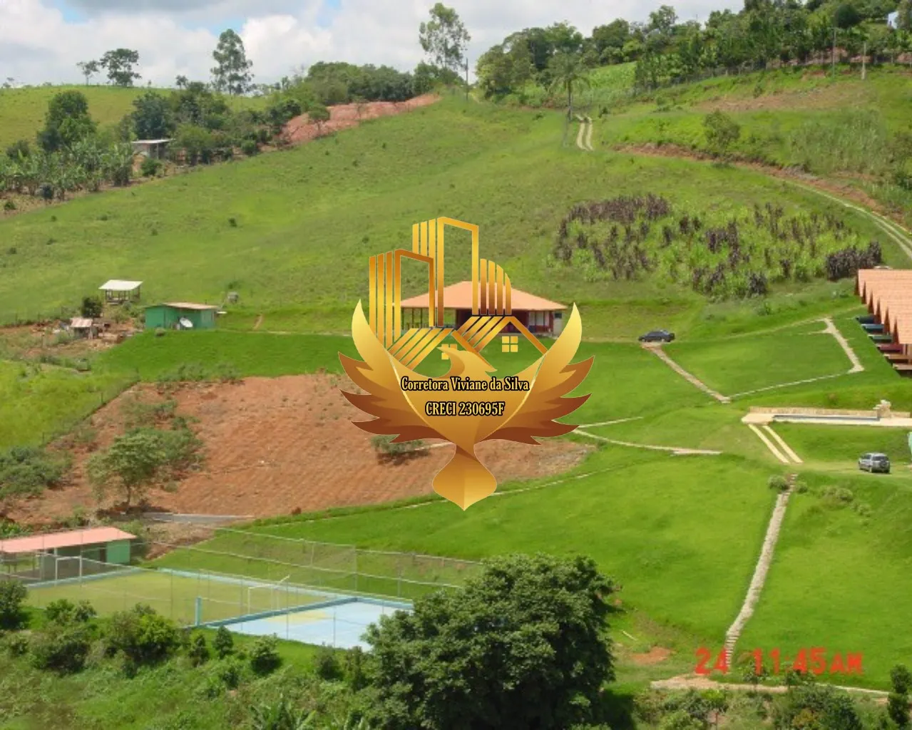 Sítio à venda e para Arrendar de 3 ha em Santa Branca, SP, Brasil