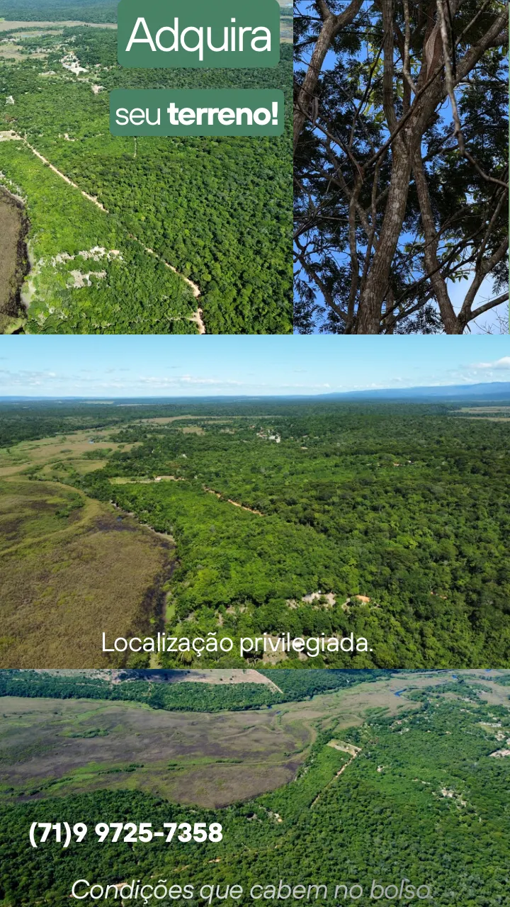 Terreno à venda de 40.000 ha em Lençóis, BA, Brasil