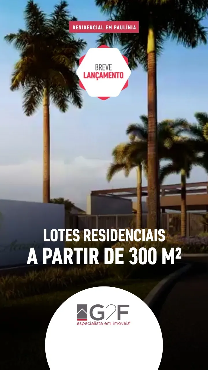Plot for sale of 345 m² in Paulínia, SP, Brazil