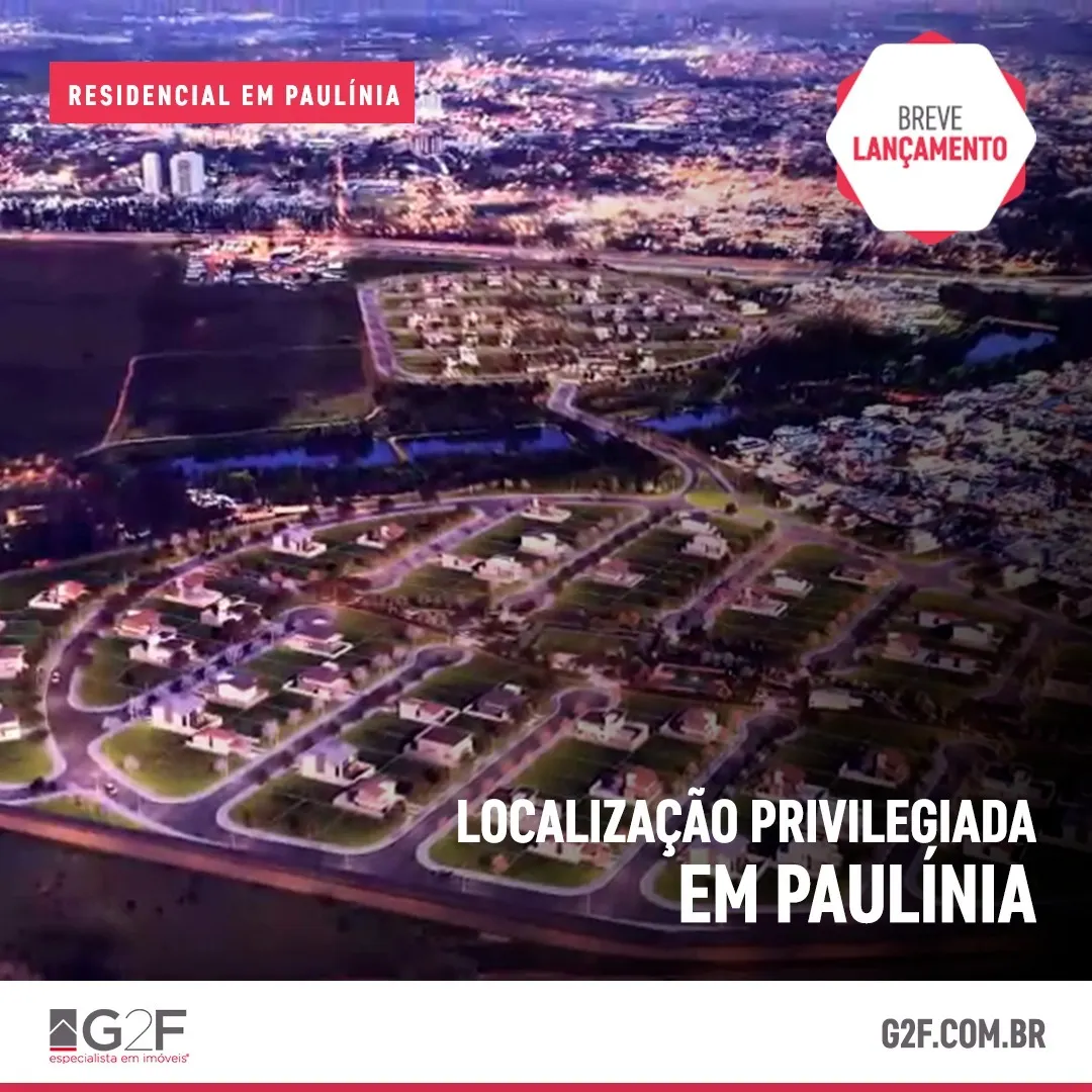 Plot for sale of 345 m² in Paulínia, SP, Brazil