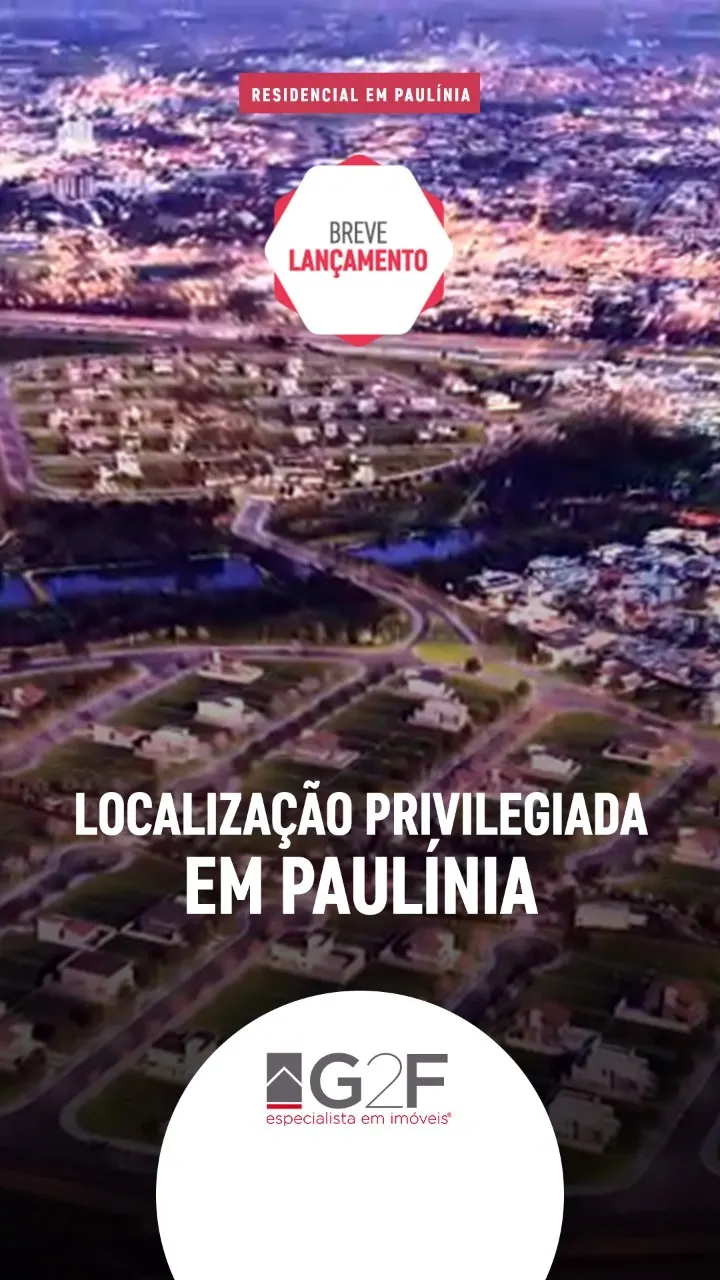 Plot for sale of 345 m² in Paulínia, SP, Brazil