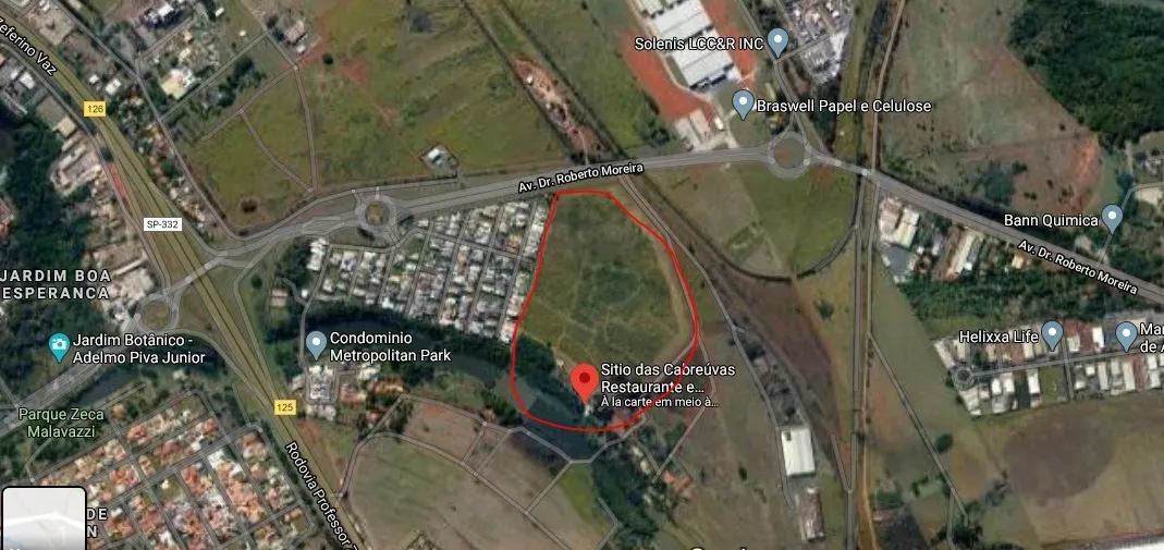 Plot for sale of 345 m² in Paulínia, SP, Brazil