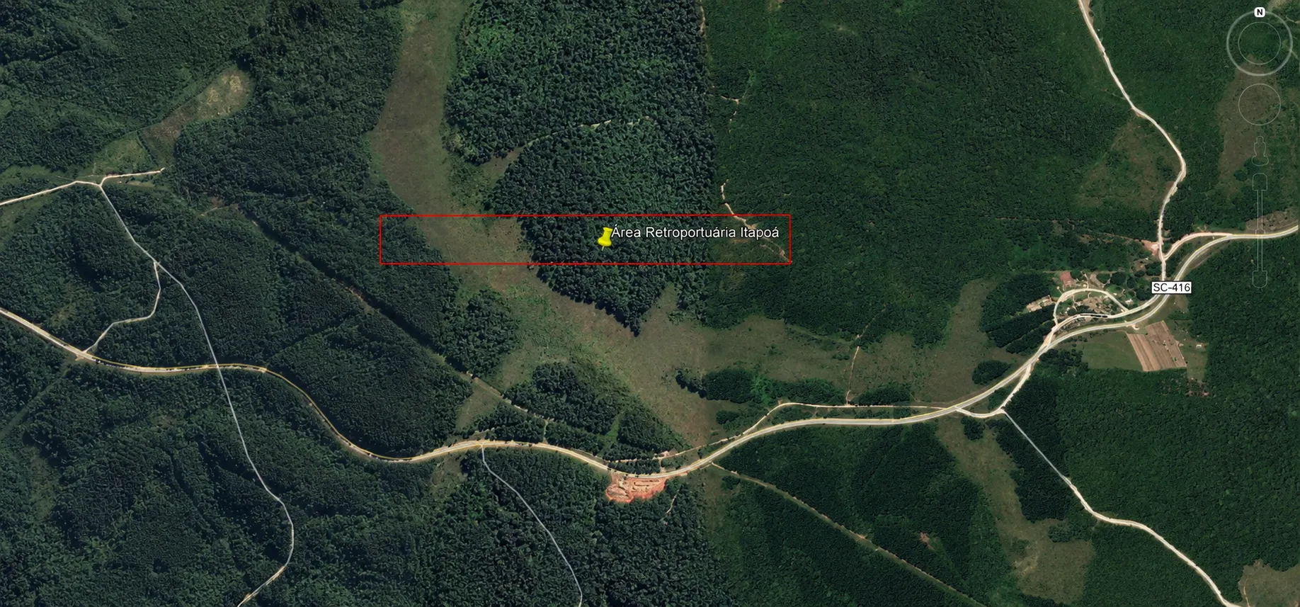 Plot for sale of 34 acres in Itapoá, SC, Brazil