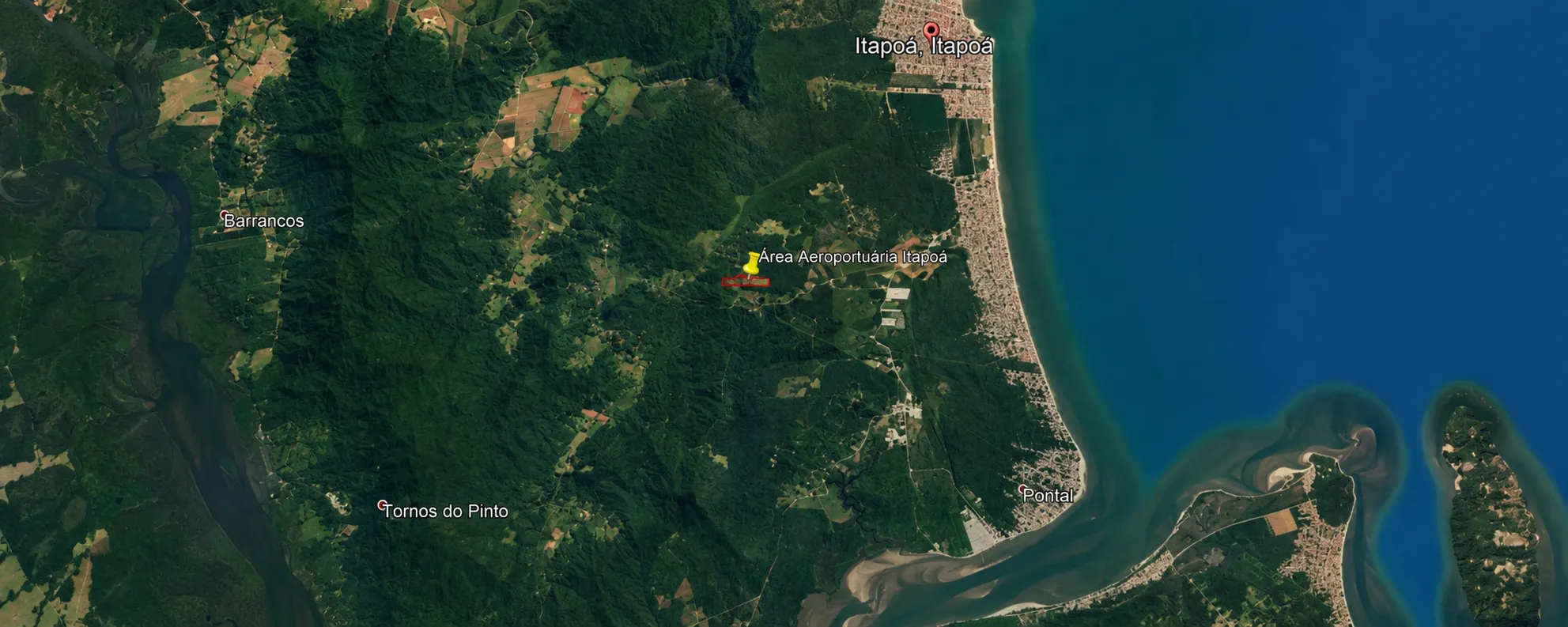 Terreno à venda de 14 ha em Itapoá, SC, Brasil