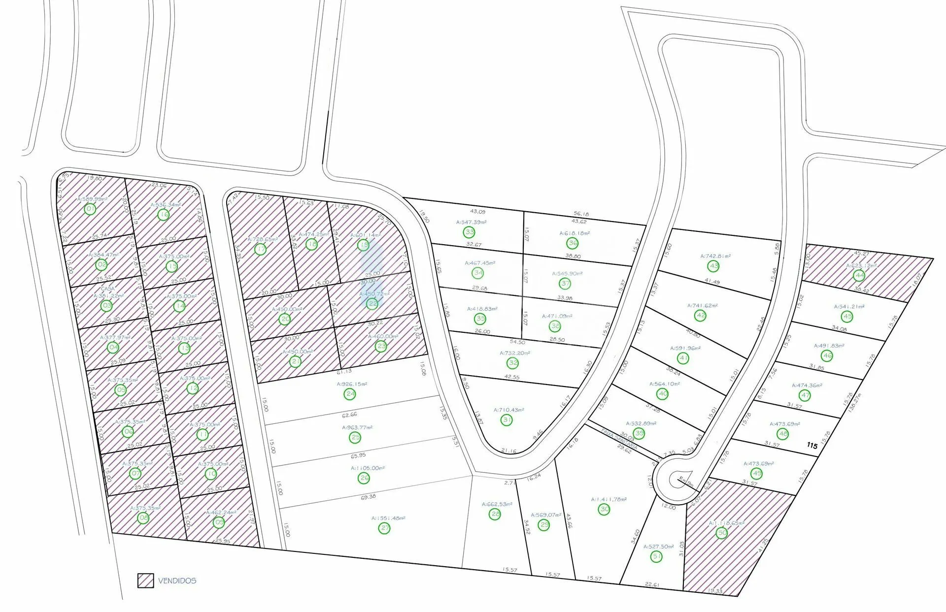 Plot for sale of 418 m² in Brusque, SC, Brazil