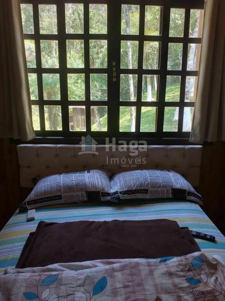 Country home for sale and to rent of 4 acres in Rio dos Cedros, SC, Brazil