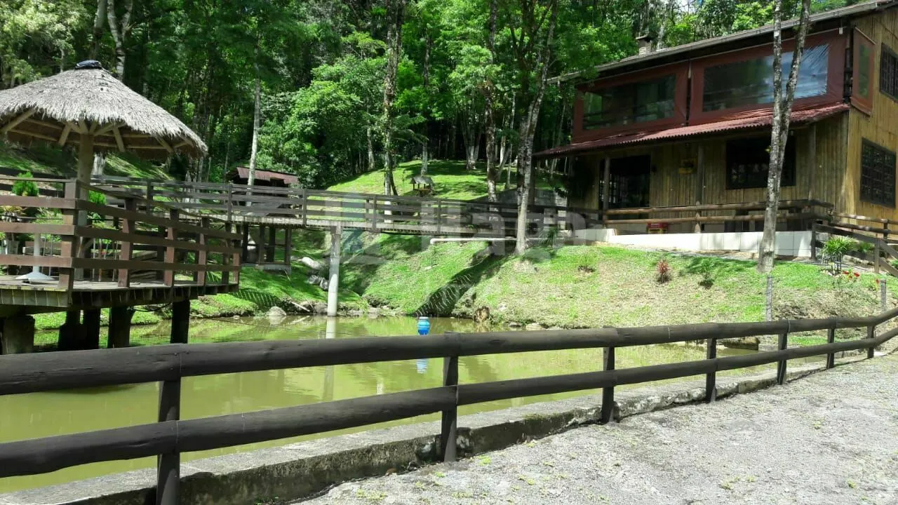 Country home for sale and to rent of 4 acres in Rio dos Cedros, SC, Brazil
