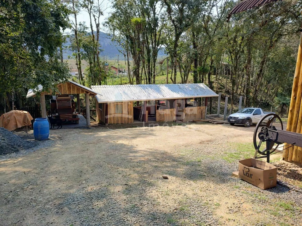 Country home for sale and to rent of 4 acres in Rio dos Cedros, SC, Brazil