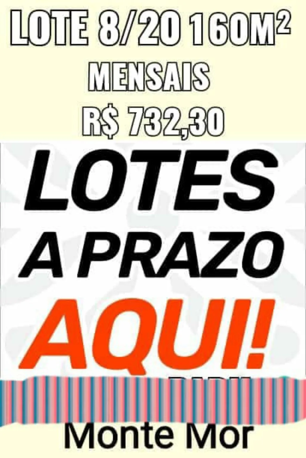 Plot for sale of 160 m² in Monte Mor, SP, Brazil