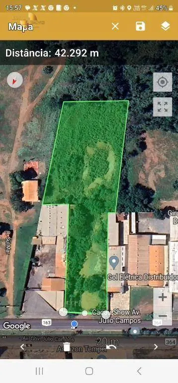 Terreno à venda de 1 ha em Várzea Grande, MT, Brasil