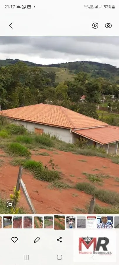 Plot for sale of 1,000 m² in Toledo, MG, Brazil