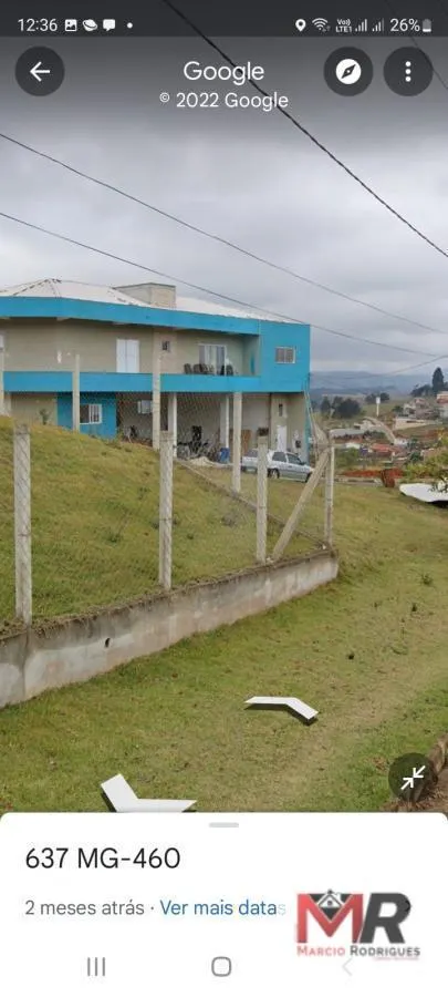 Plot for sale of 1,000 m² in Toledo, MG, Brazil