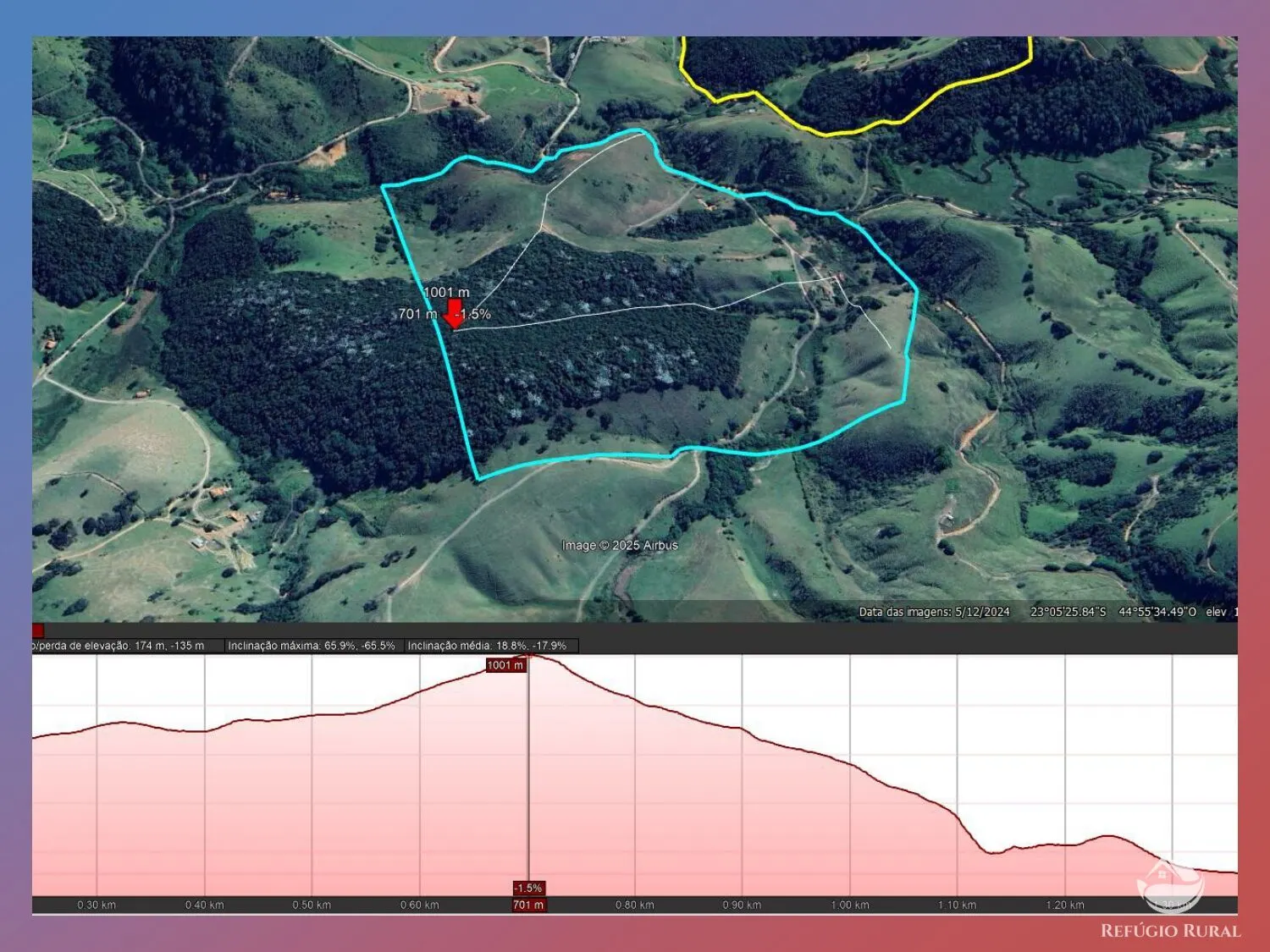 Small farm for sale of 119 acres in Cunha, SP, Brazil
