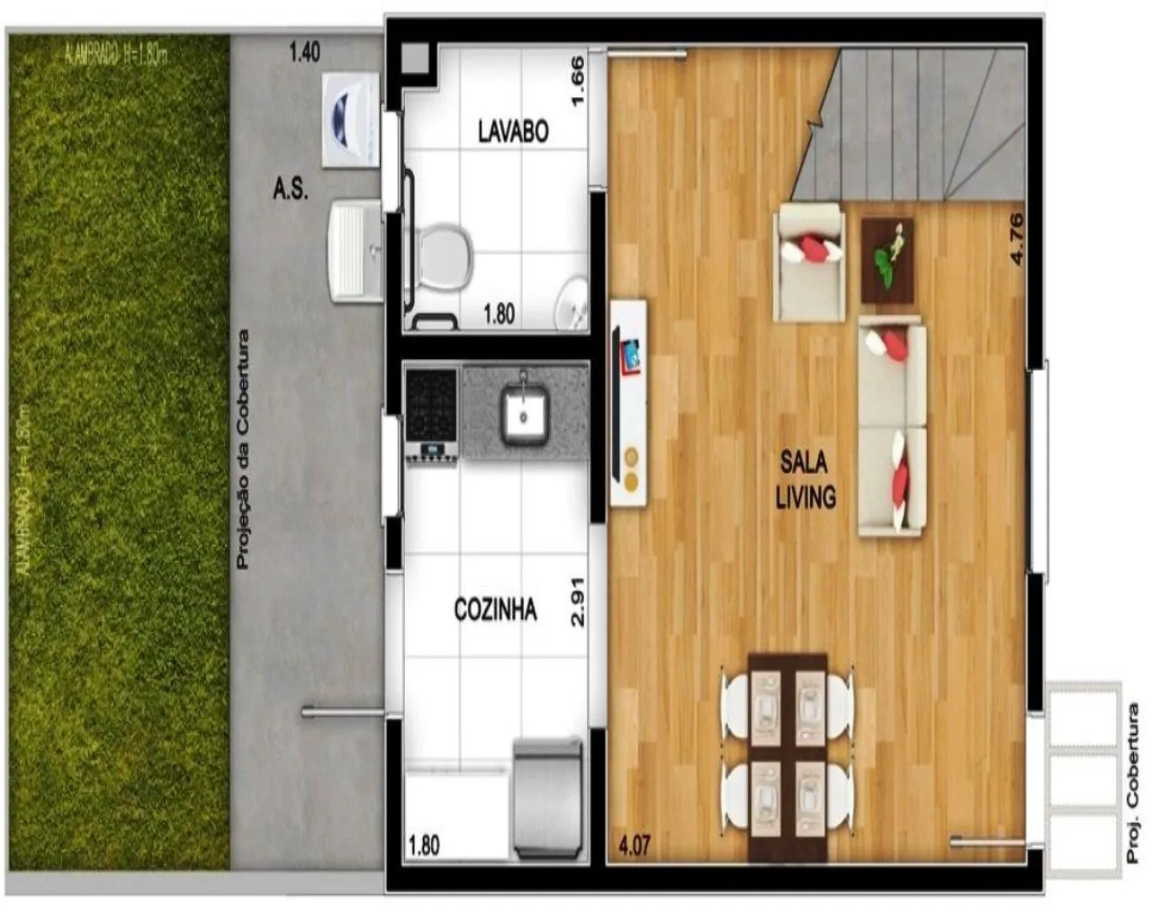 House for sale of 50 m² in Cotia, SP, Brazil
