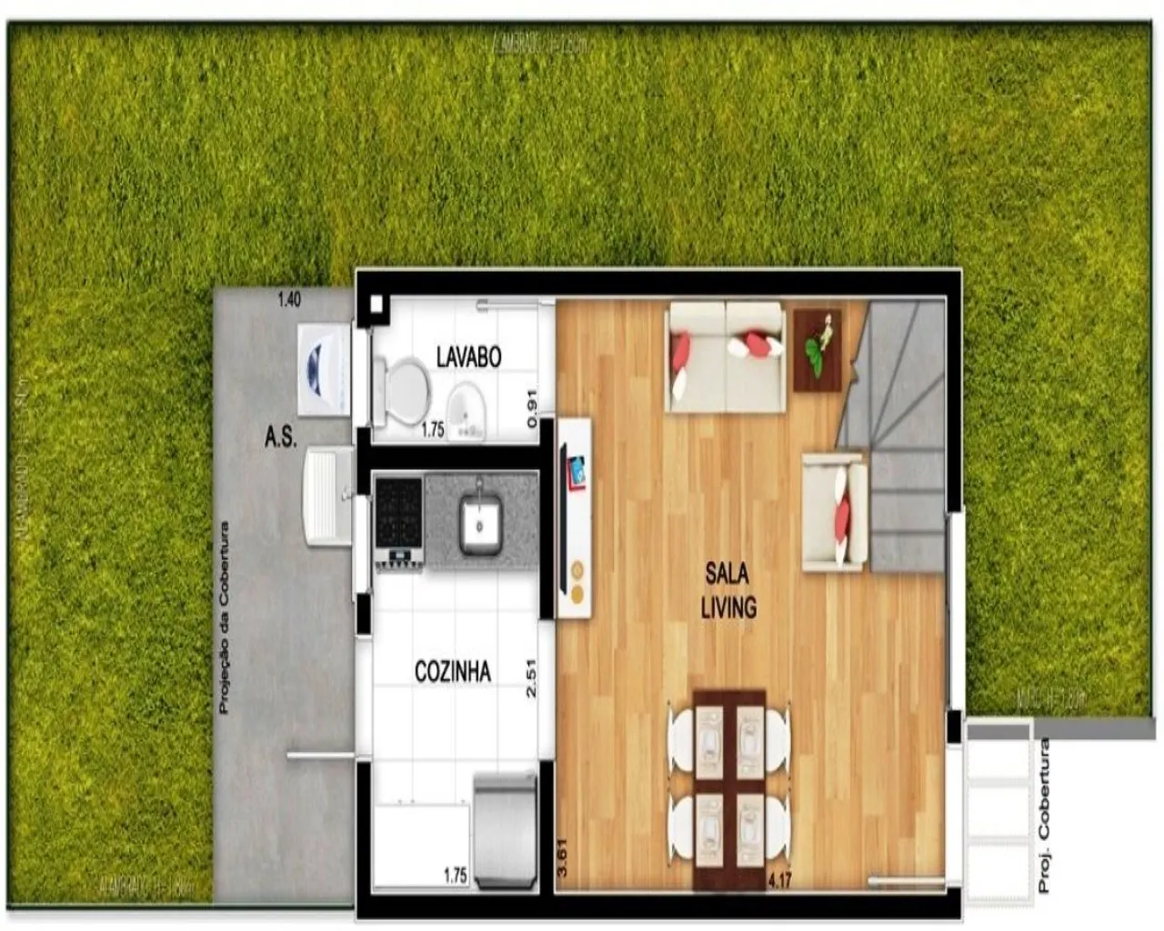 House for sale of 50 m² in Cotia, SP, Brazil