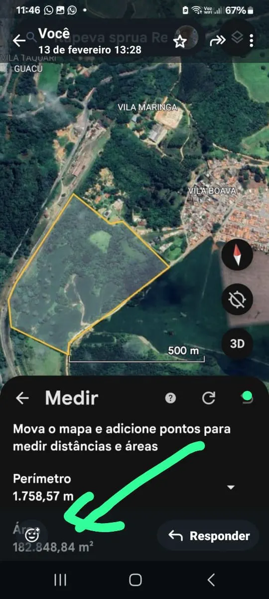 Plot for sale of 47 acres in Itapeva, SP, Brazil