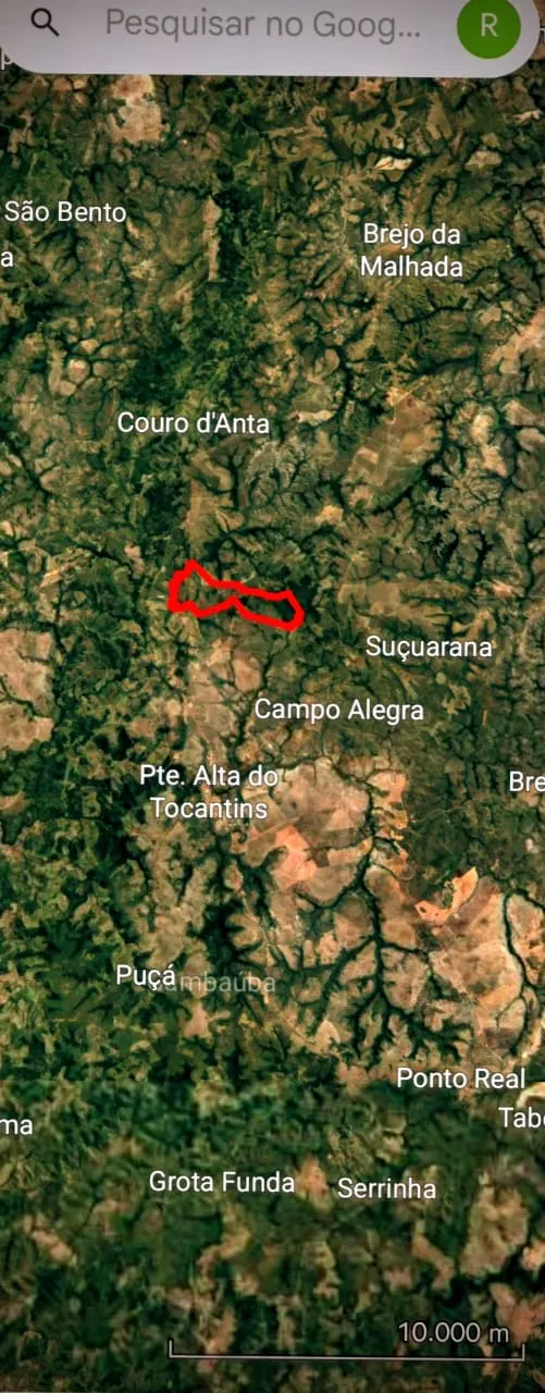 Fazenda à venda de 1.215 ha em Ponte Alta do Tocantins, TO, Brasil
