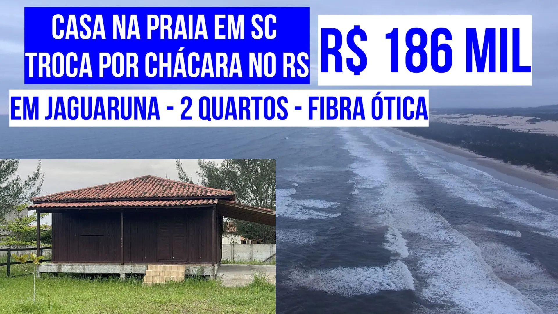 Chácara à venda de 300 m² em Jaguaruna, SC, Brasil