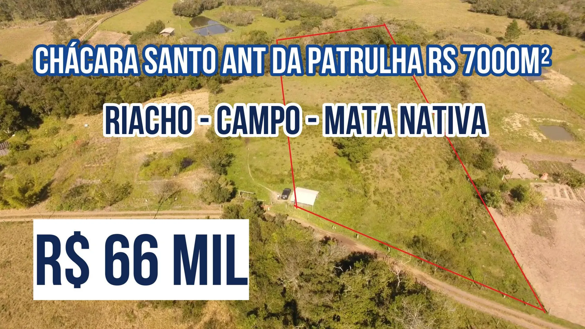 Chácara à venda de 6.800 m² em Santo Antônio da Patrulha, RS, Brasil