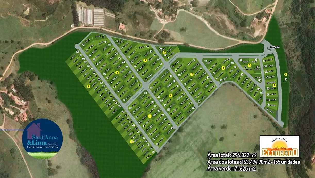 Plot for sale of 1,000 m² in Joanópolis, SP, Brazil