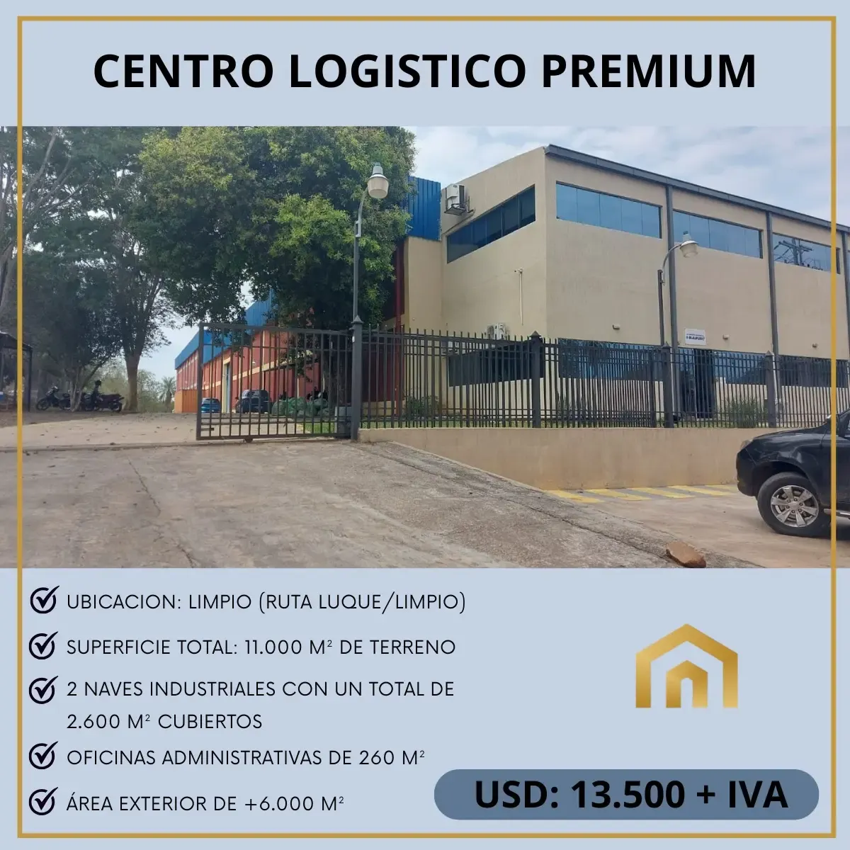 Comercial para Alugar de 1 ha em Limpio, Paraguai