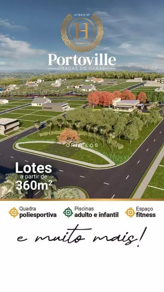 Plot for sale of 360 m² in Atibaia, SP, Brazil