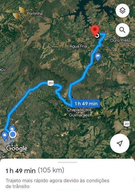 Chácara à venda de 10 ha em Chapada dos Guimarães, MT, Brasil