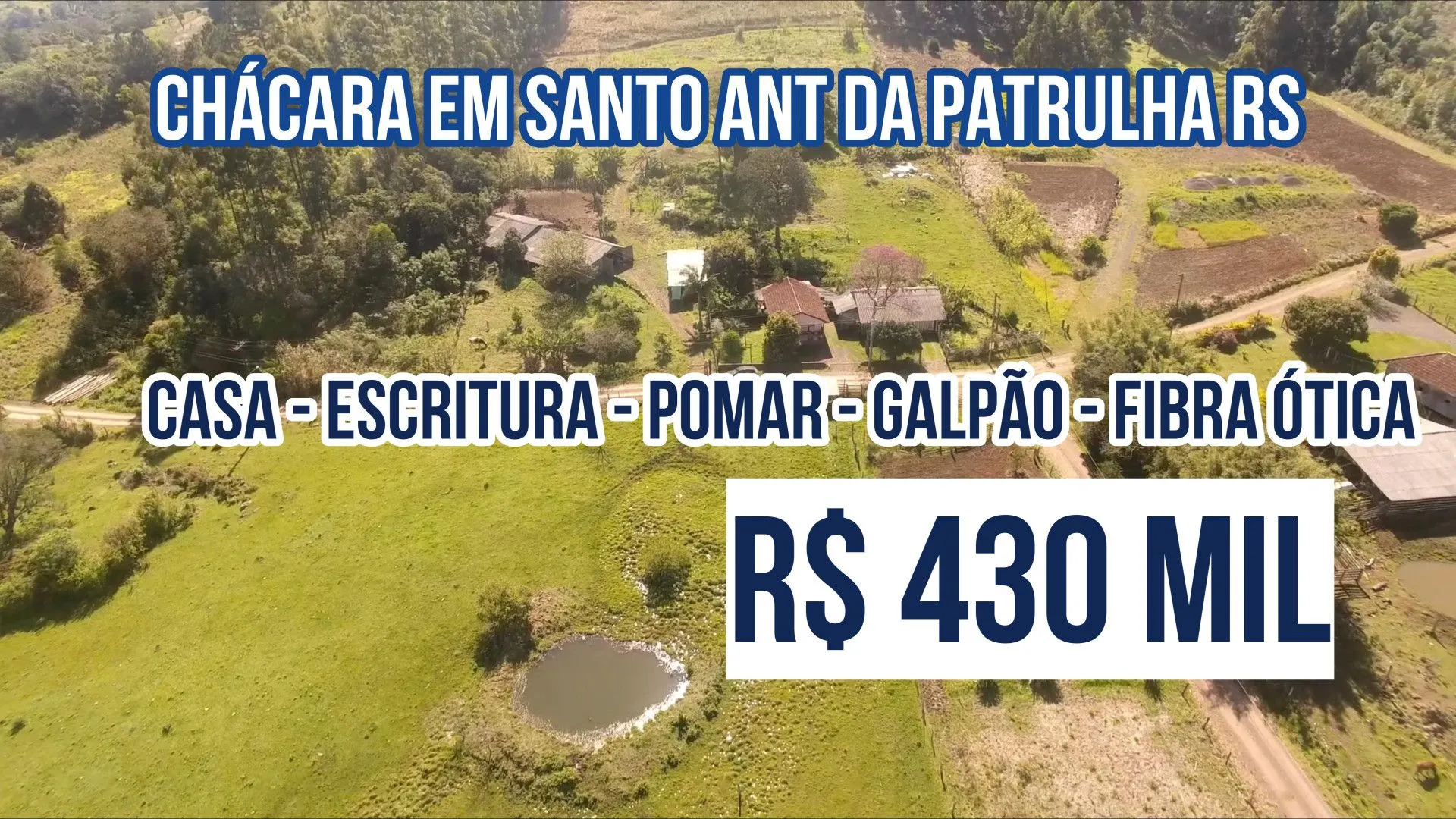 Chácara à venda de 6 ha em Santo Antônio da Patrulha, RS, Brasil