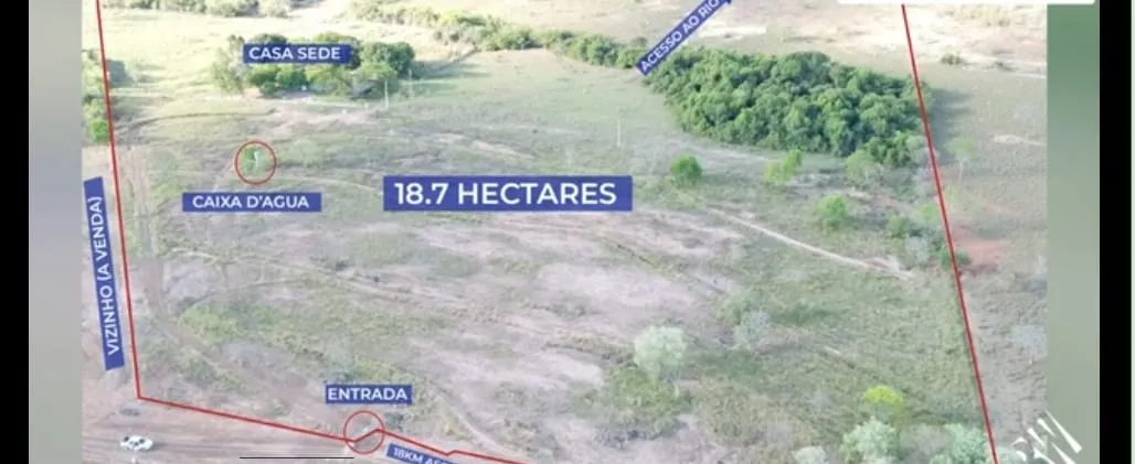 Farm for sale of 47 acres in Unaí, MG, Brazil
