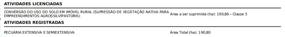 Farm for sale of 714 acres in Barro Alto, GO, Brazil