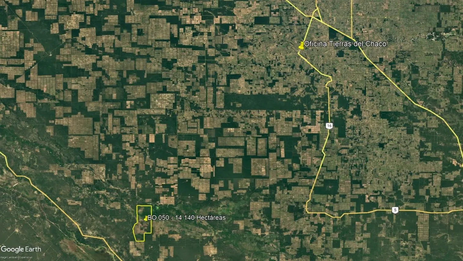 Fazenda à venda de 14.140 ha em Fortín Boquerón, Paraguai