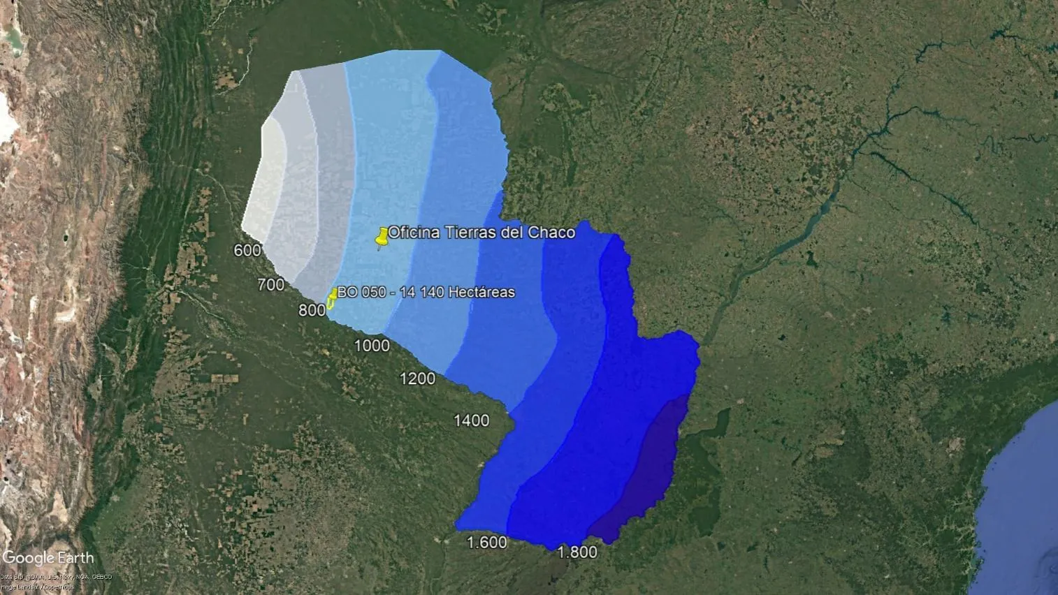 Fazenda à venda de 14.140 ha em Fortín Boquerón, Paraguai