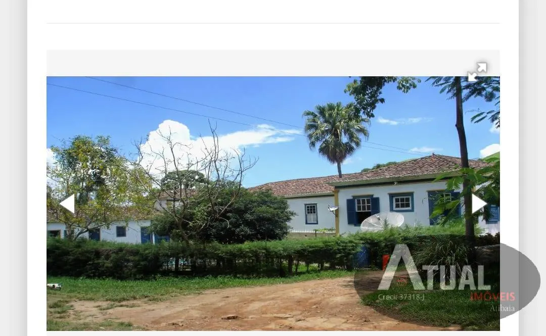Chácara à venda de 3.000 m² em Rio Preto, MG, Brasil