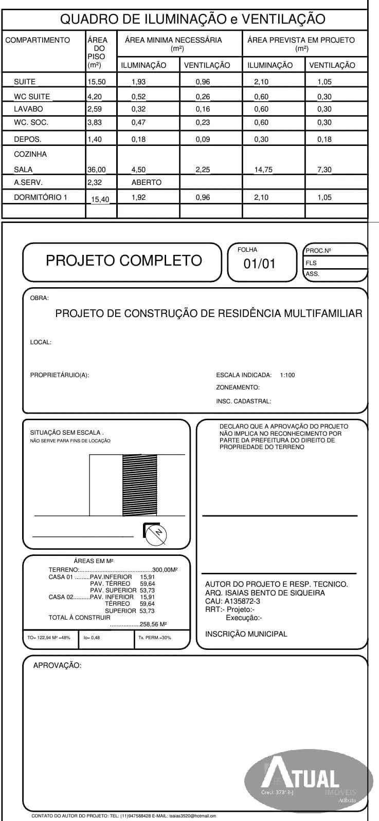 Terreno à venda de 300 m² em Atibaia, SP, Brasil