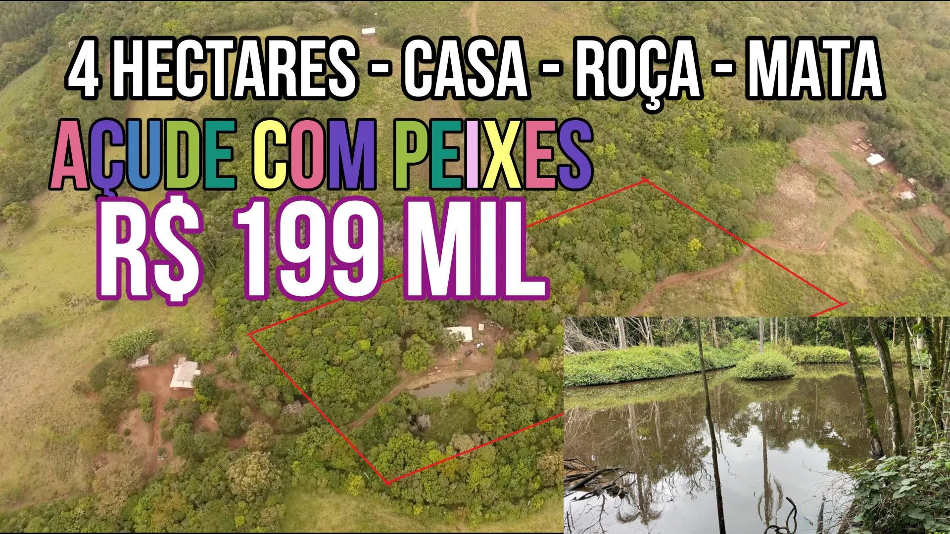 Chácara à venda de 4 ha em Rolante, RS, Brasil