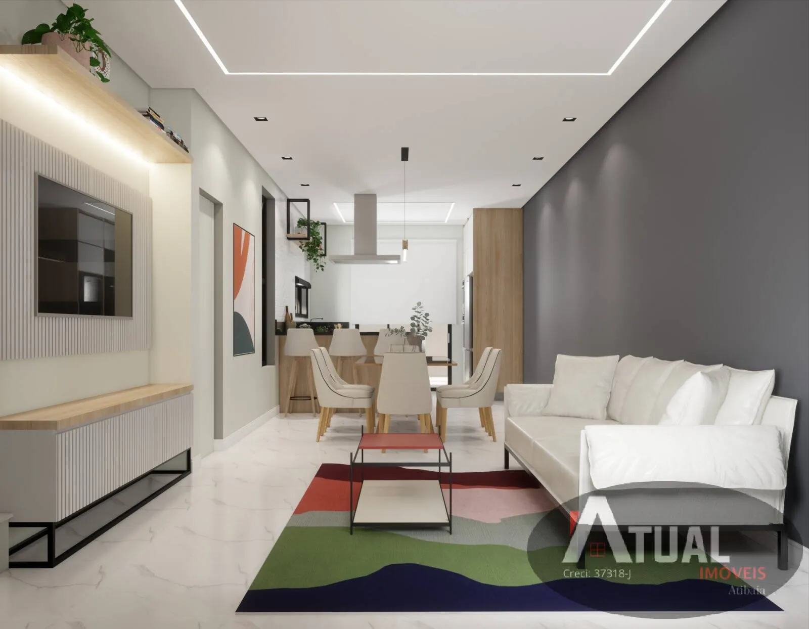 Plot for sale of 186 m² in Atibaia, SP, Brazil