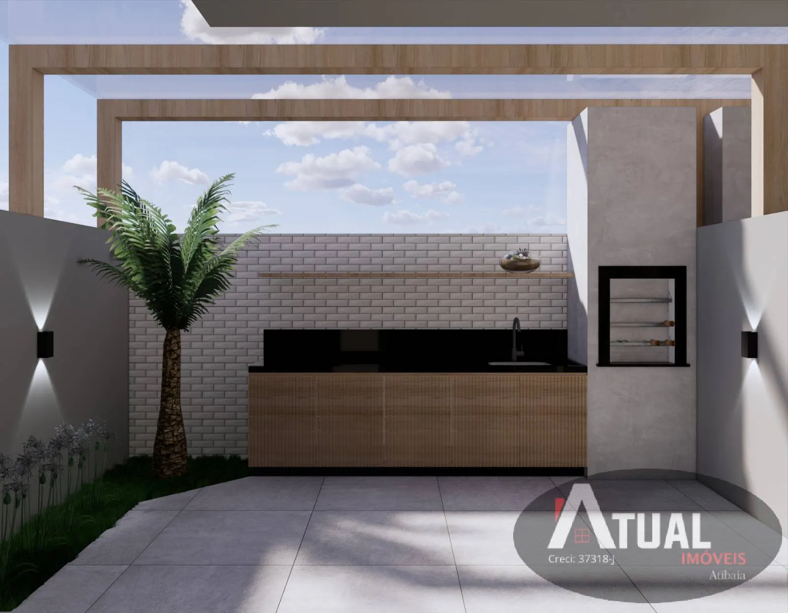 Plot for sale of 186 m² in Atibaia, SP, Brazil