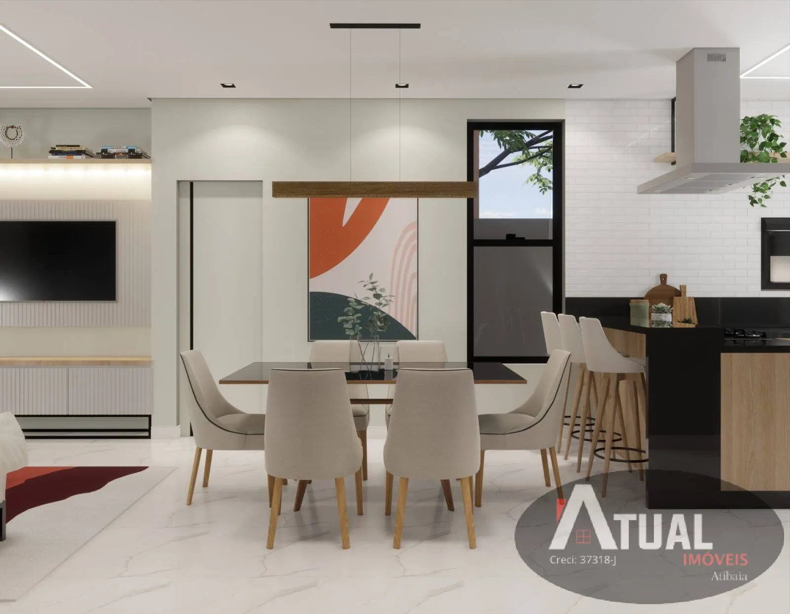 Plot for sale of 186 m² in Atibaia, SP, Brazil