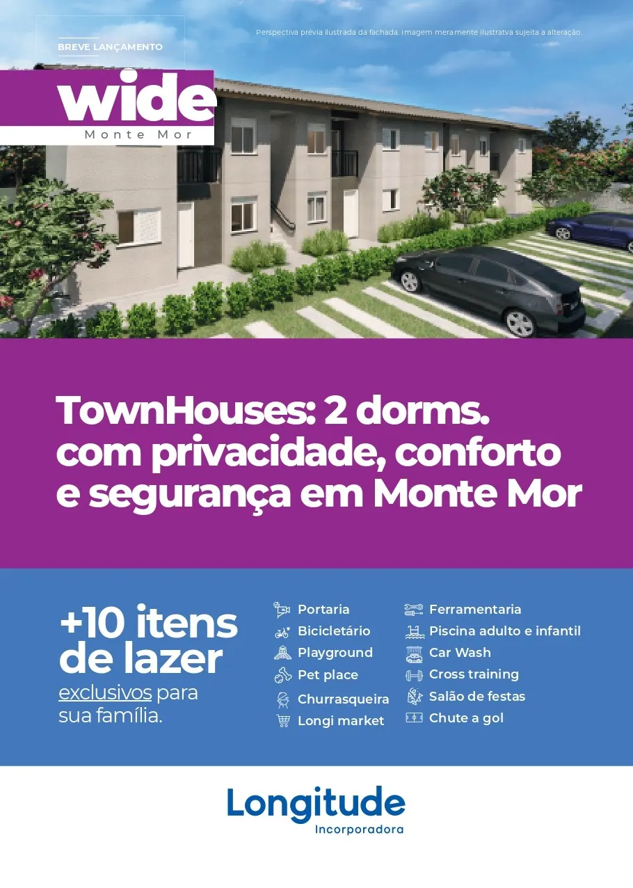 House for sale of 40 m² in Monte Mor, SP, Brazil