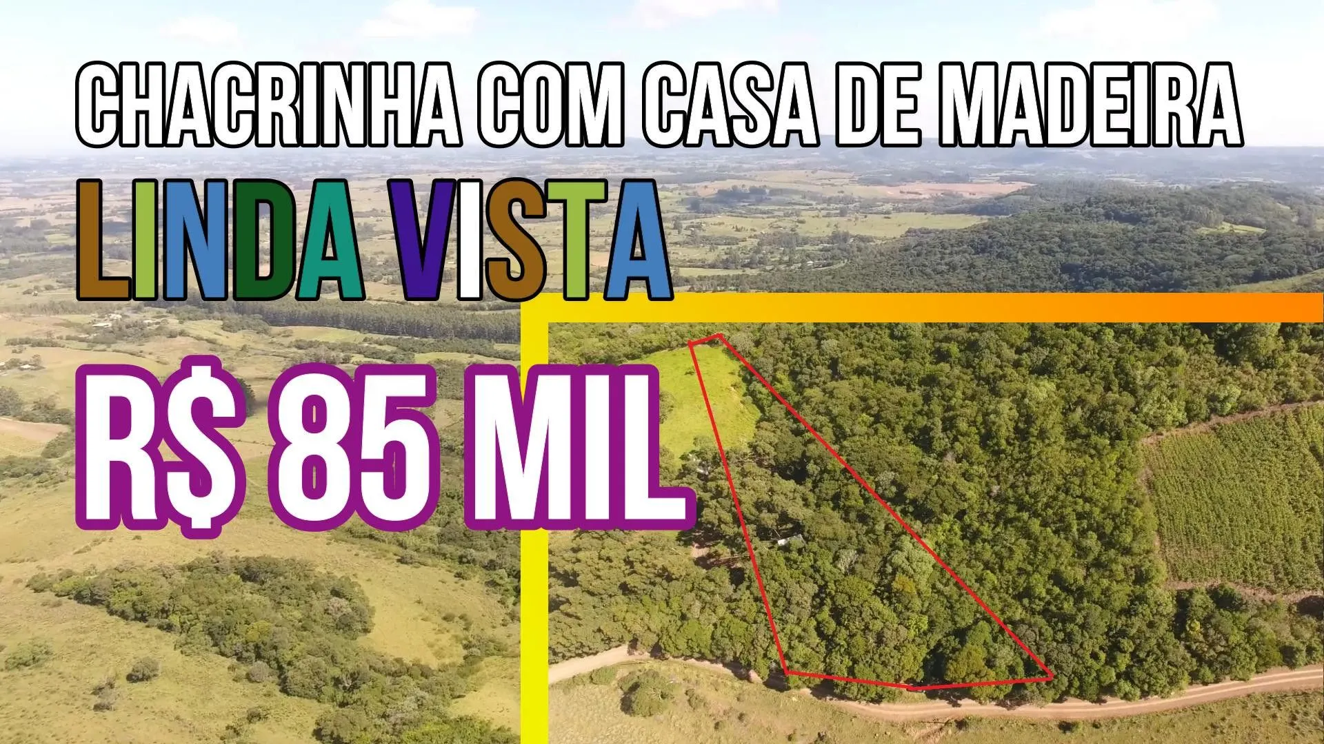 Chácara à venda de 3.900 m² em Santo Antônio da Patrulha, RS, Brasil